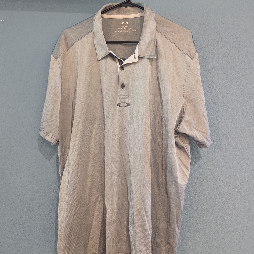 Oakley Silver Polo Shirt